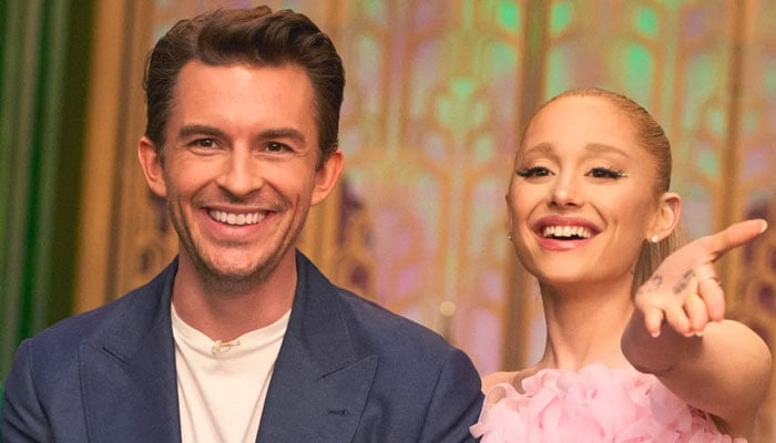 Jonathan Bailey brings ‘Wicked’ bond to Ariana Grande’s latest concert