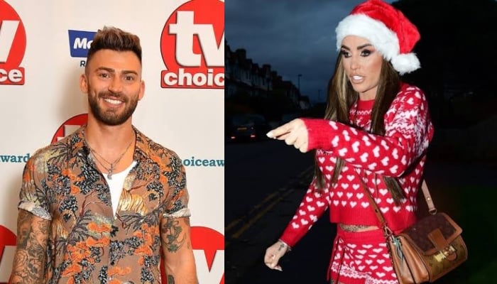 Katie Price shared the stage with Jake Quickenden at the Hair and Beauty Awards