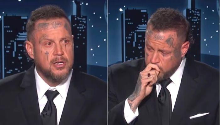 Jelly Roll breaks down while addressing his political beliefs