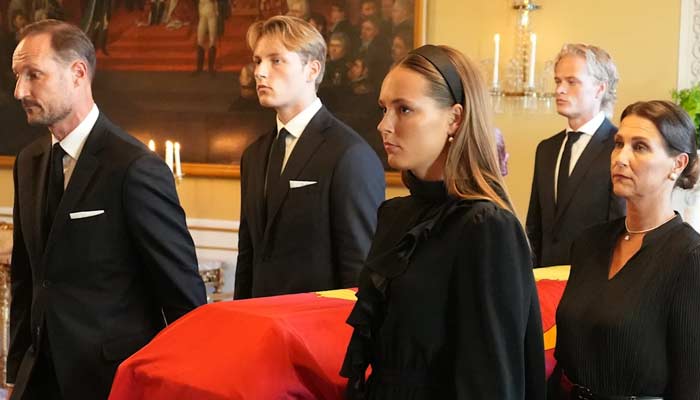 Kings stepson causes fierce backlash amid tearful royal gathering