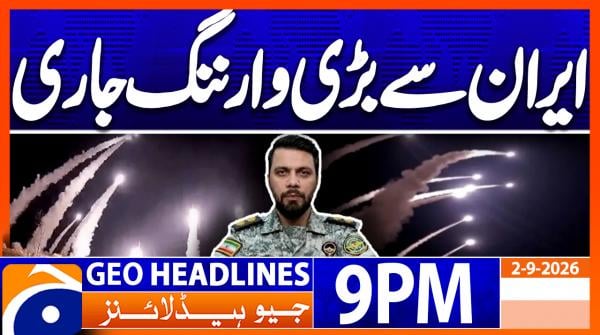 Geo News Headlines 9PM | 2nd September 2026