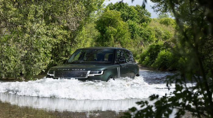 Range Rover unveils its first EV that can swim through deep water