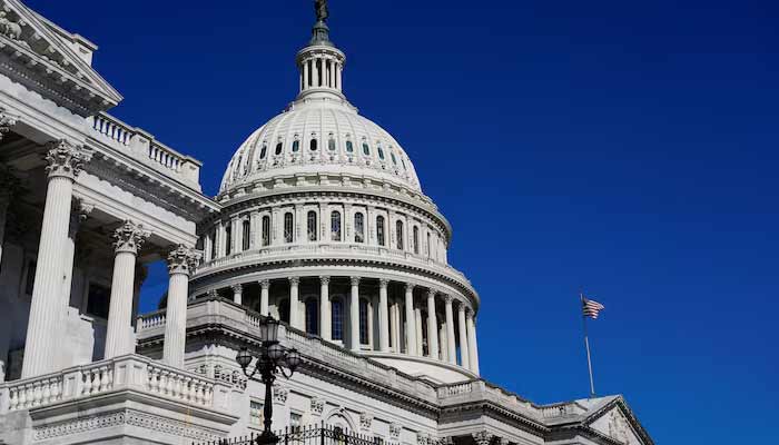A view of the dome of the US Capitol building, on Capitol Hill in Washington, DC, US, September 19, 2025.— Reuters