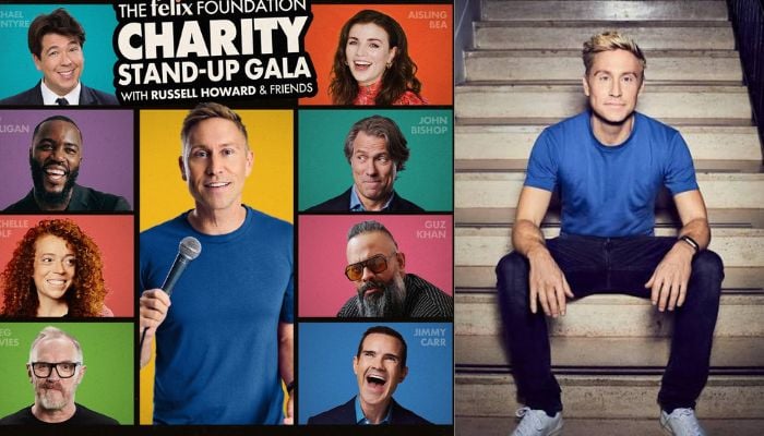 Russell Howard announces Comedy Gala to honour baby son Felix