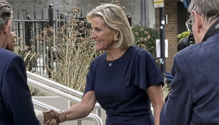Duchess Sophie goes back to blue for special SEND charter launch