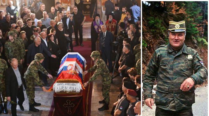Thousands attend ‘Butcher of Bosnia' Ratko Mladic's funeral as EU condemns Serbia