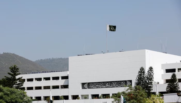 A general view of the parliament building in Islamabad. Reuters/File