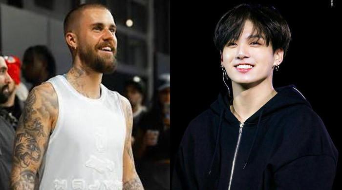 Justin Bieber reposts Jungkook's viral shirtless moment 