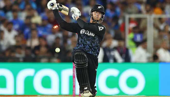 New Zealands Mitchell Santner is bowled out by Indias Jasprit Bumrah in ICC Mens T20 World Cup 2026. — Reuters