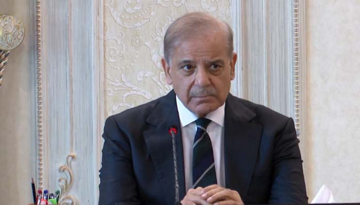 PM Shehbaz chairs a review meeting on the access to finance plan 2026-28, September 9, 2026. — X@PakPMO