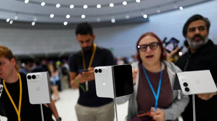 Apple debuts passport-shaped foldable phone, called Duo
