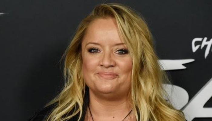 The actress is known for playing Dawn Tinsley in The Office