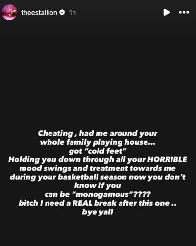 Megan Thee Stallion details rough Klay Thompson split after he cheated