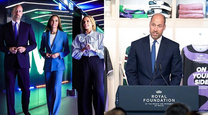 William urges ‘one conversation' to save life, Kate honours Issy with star earring