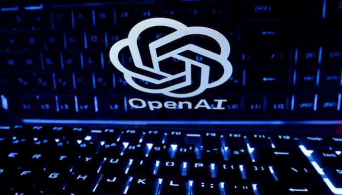A keyboard is placed in front of a displayed OpenAI logo in this illustration taken February 21, 2023. — Reuters