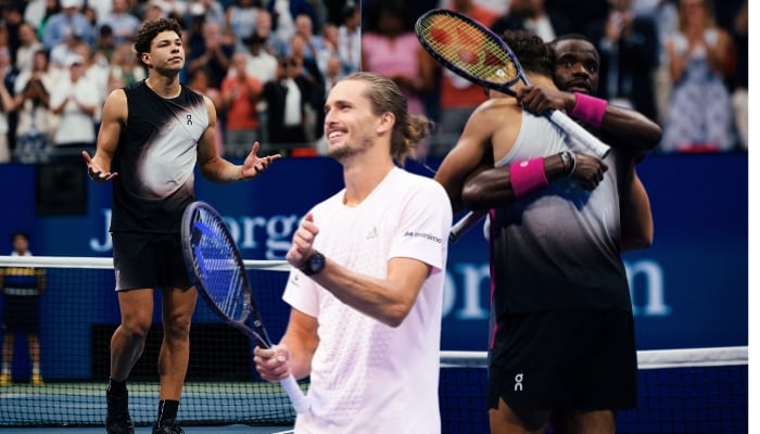 American Shelton overpowers Tiafoe to face top seed Zverev in US Open final