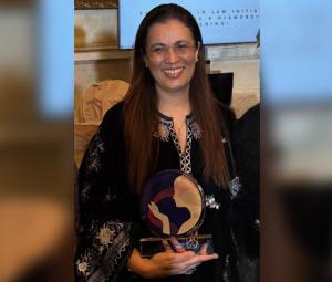 SC judge Ayesha Malik receives lifetime award at Justitia Awards in Vienna