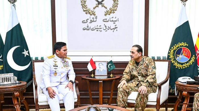 CDF Munir reaffirms Pakistan's commitment to boosting defence ties with Indonesia