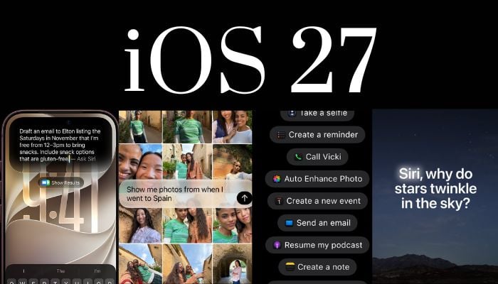 What’s new on Apple iOS 27? Here are all features