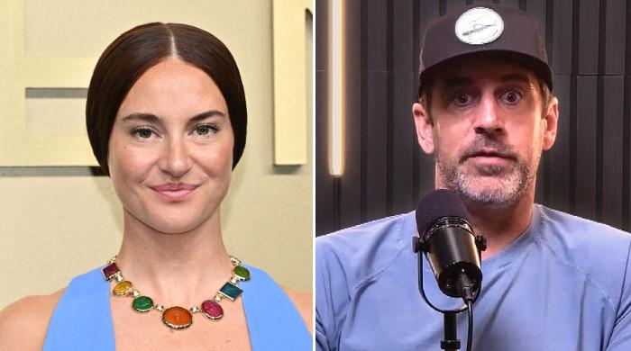 Shailene Woodley laughs off ex-fiance Aaron Rogers' wild breakup claims