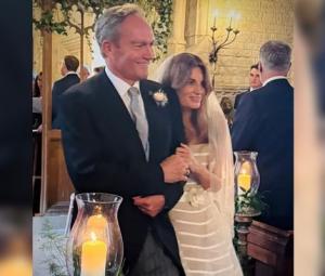 Jemima Goldsmith shares cherished moments from wedding with O'Reilly